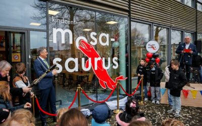 Kindcentrum Mosasaurus ambassadeur van ons museum